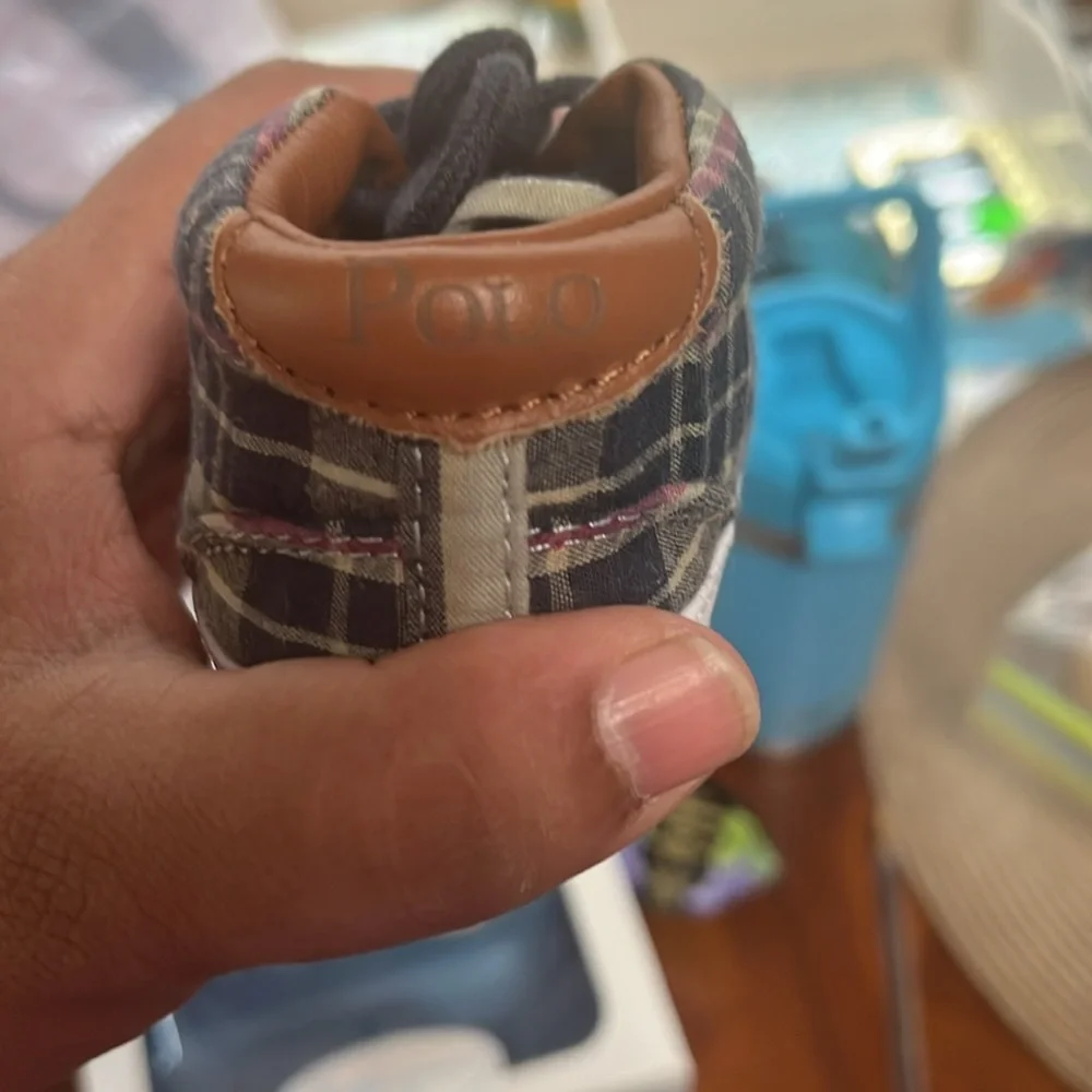 Polo Ralph Lauren baby boy shoes size 2 - Picture 5 of 6